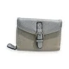 Portafoglio Mélanie Paris Bicolore Argento e Beige