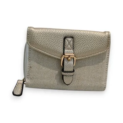 Portafoglio Bicolore Eleganza Dorata Mélanie Paris Portafoglio Bicolore Eleganza Dorata Mélanie Paris