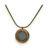 Collar Magnético Dorado con Soporte de Broche Imantado