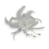 Gargantilla Floral Blanca Perla