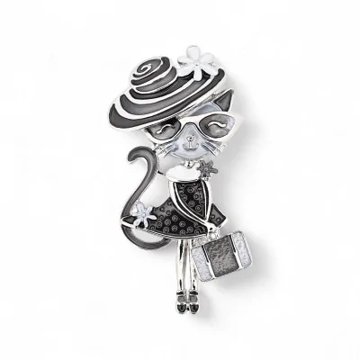Broche Aimantée Chatte... Broche Aimantée Chatte...