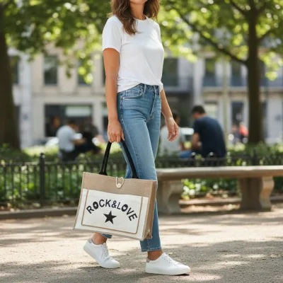 Rock & Love Tote Bag