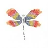Broche Magnético Libélula Arcoíris - Broche Grande Insecto 9cm
