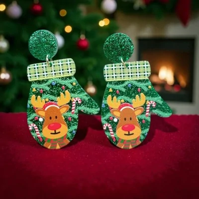 Orecchini di Fantasia Natale Renna