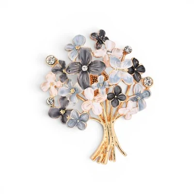 Broche Aimantée Femme Arbre...