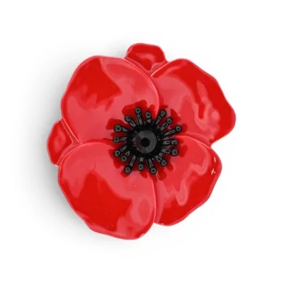 Broche Aimantée Coquelicot...