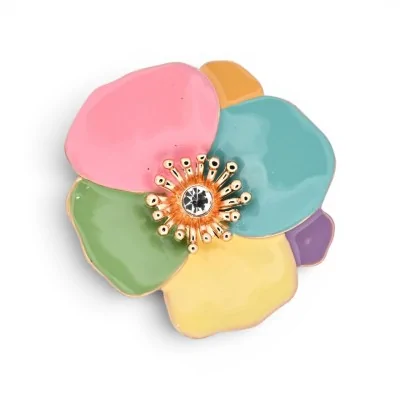 Broche Femme Aimantée Fleur...