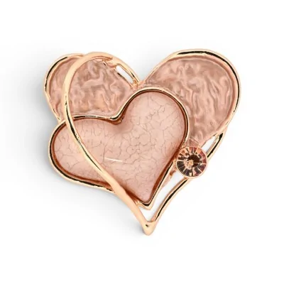Broche Femme Cœurs Aimantée...