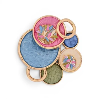 Broche Abstraite Aimantée...