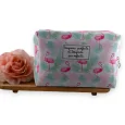 Trousse de toilette flamant rose