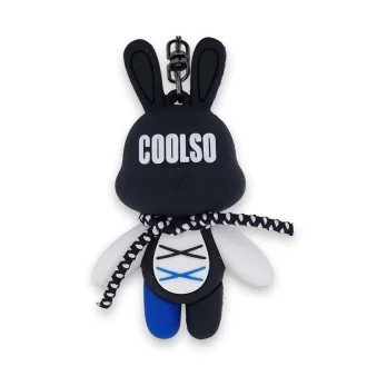 COOLSO Black Rabbit Keychain