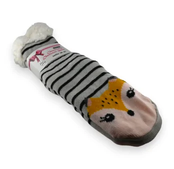 Sock slipper Pilou fox