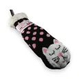 Chaussette chausson pilou chat