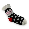 Black and white polka dot sock slipper Pilou