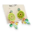 Hanging Green Anise Earring