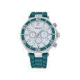 Reloj de mujer de silicona ERNEST verde prado