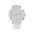 Montre femme silicone ERNEST blanche