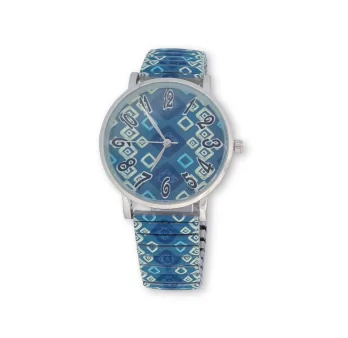 Women\'s Elastic Watch Blue Tones Ernest E64001-006