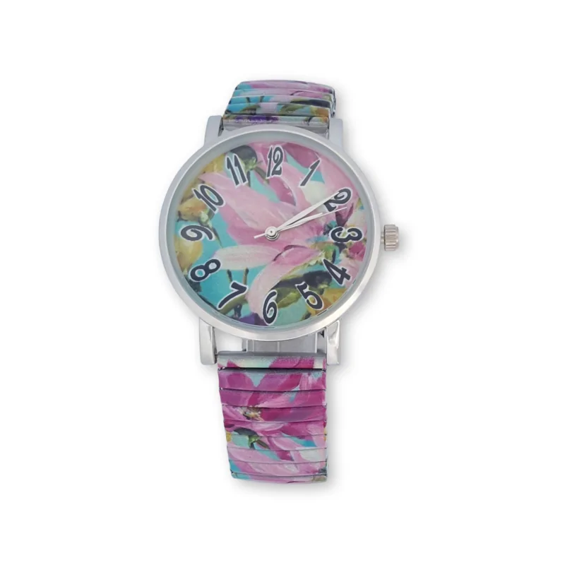 Orologio da donna elastico fiori Ernest E64001-007