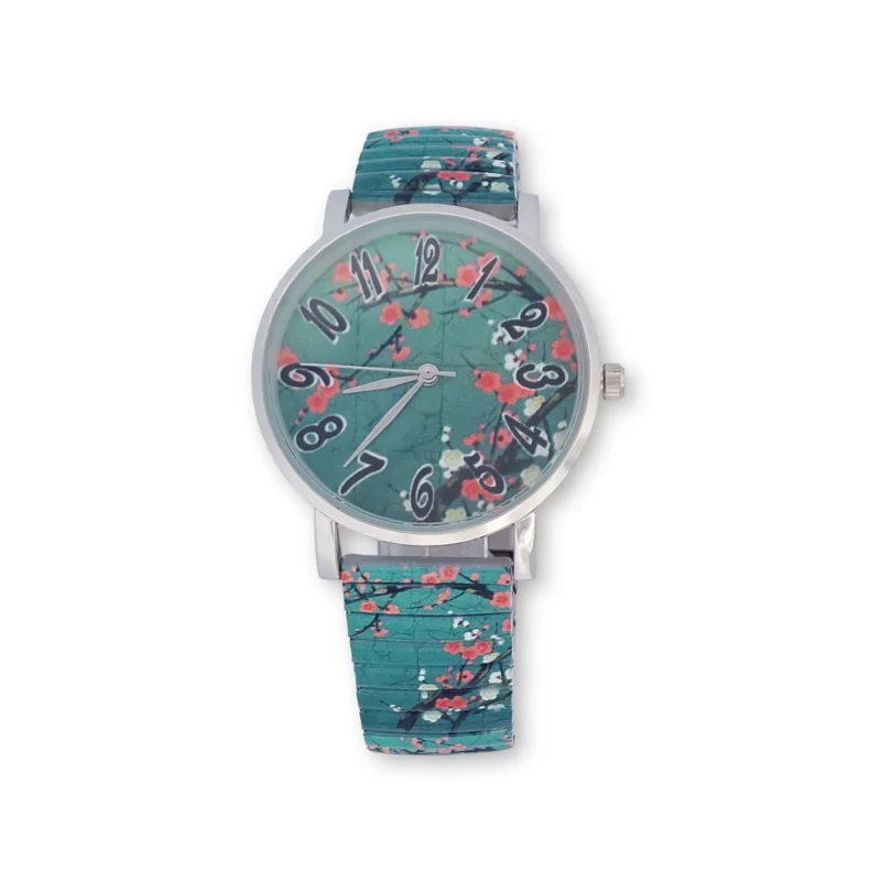 Frauen Uhr elastisch Japanisch Ernest E64001-009