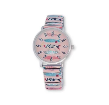 Reloj de mujer elástico con peces Ernest E64001-00