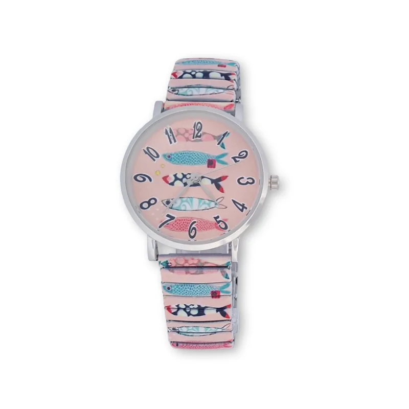 Montre femme élastique poissons Ernest E64001-00