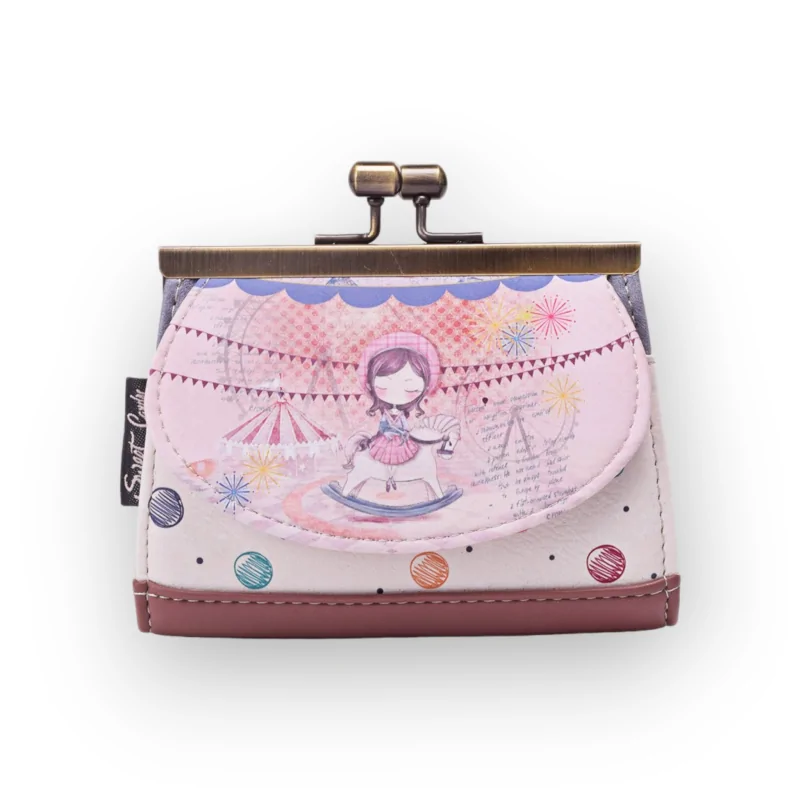 Sweet & Candy Wallet with Metal Clasps