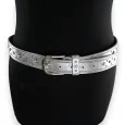 Silver Star Studded Belt for Women