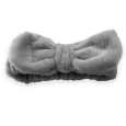 Fleece Makeup Headband - Grey