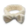 Makeup headband for women, beige