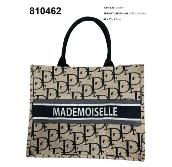 Tote Bag Mademoiselle - Einkaufstasche Mademoiselle