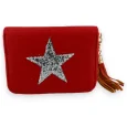 Cartera roja estrella