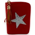 Cartera roja estrella