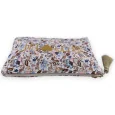 Pochette tissu AMOUR fleuri pastel