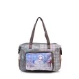 Bolso de mano Sweet Candy Bailarina Estrella Gris Azul