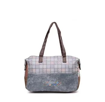 Bolso de mano Sweet Candy Bailarina Estrella Gris Azul