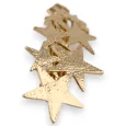 Golden star rain hair clip