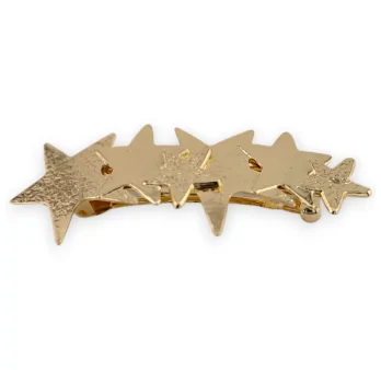 Golden celestial stars hair clip