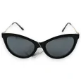 Black and Gold Butterfly Sunglasses