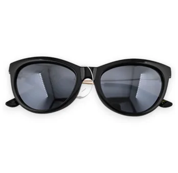 Black and Gold Butterfly Sunglasses