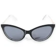 Lunettes fantaisie papillon noir et blanc