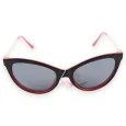 Fantasy Butterfly Red and Black Glasses