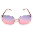 Fantasy glasses in shades of plum and pink