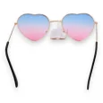 Hippie Blue and Pink Heart Glasses