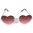 Hippie Heart Sunglasses Brown Shades