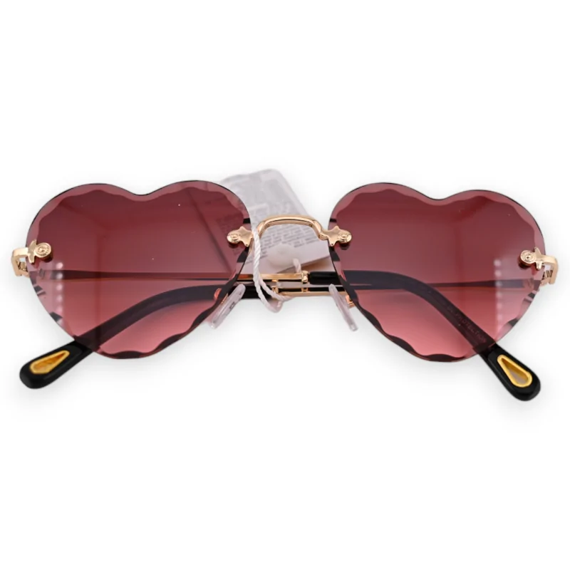 Hippie Heart Sunglasses Brown Shades