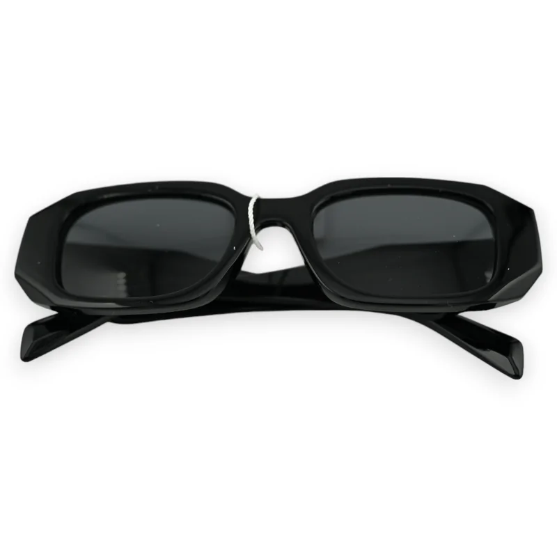 Lunettes rectangle noire chic