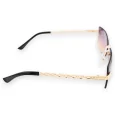 Lunettes rectangle fantaisie nuances violine