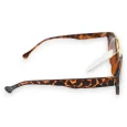 Leopard print designer sunglasses