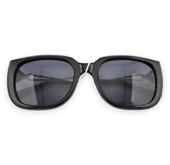 Große schwarze und goldene Brille Große schwarze und goldene Brille